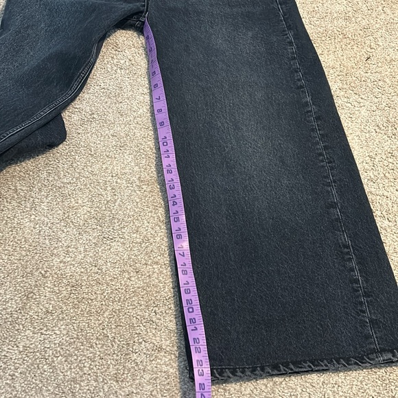 Rag & Bone Andi High-Rise Ankle Wide Leg Denim Jeans Size 27 - Picture 12 of 16